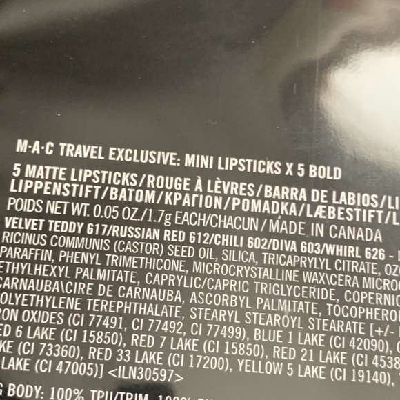 MAC mini lipstick travel set - Picture 4 of 6